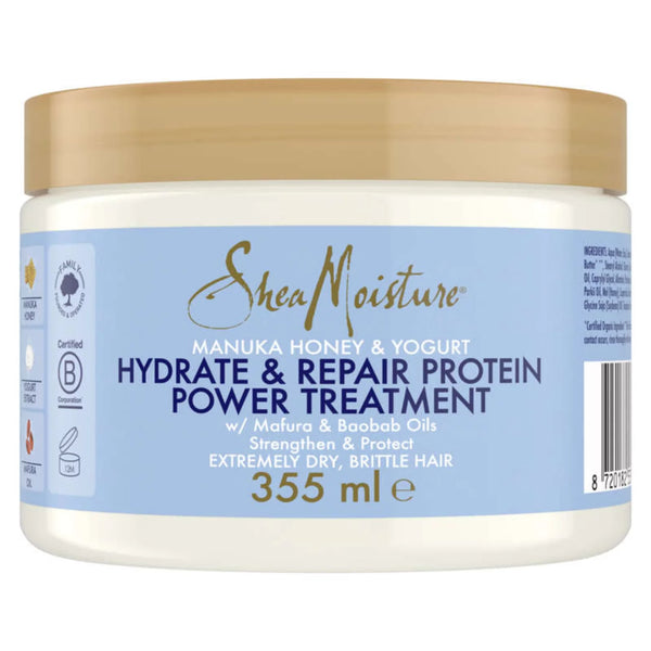 Shea Moisture - Manuka Honey & Yogurt - Repair Protein Power Treatment (Masque protéiné)