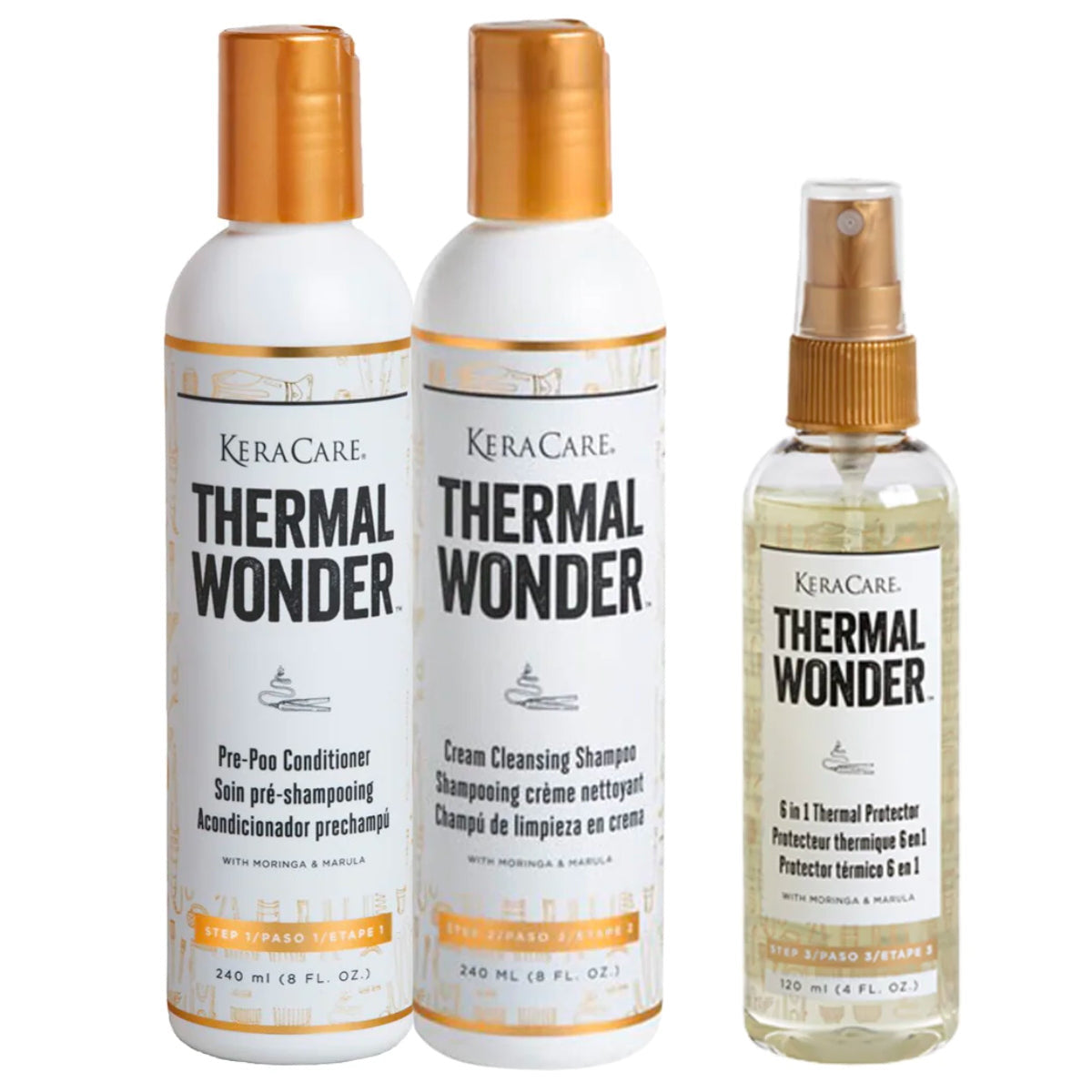 Keracare Thermal Wonder - PACK Protecteur thermique - 3 produits