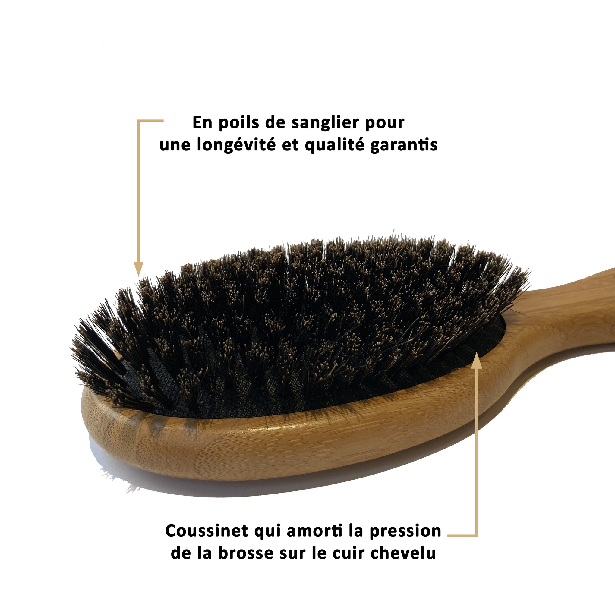 Nettoyer sa Brosse à Cheveux en Poils de Sangliers